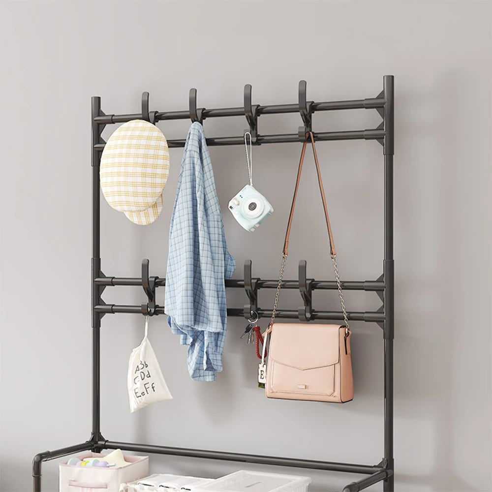 Layered Luxe Shoe Rack