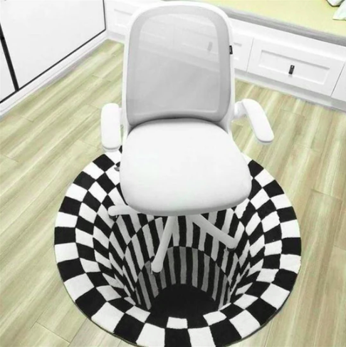 Vortex Illusion Rug