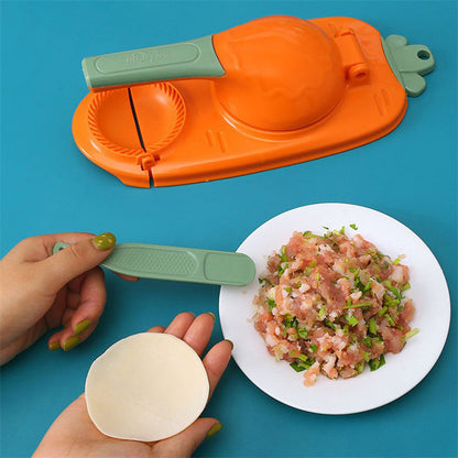 New 2 In 1 Dumpling Mold Press