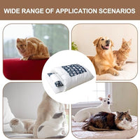 Cat Sleeping Bag nno Deformation Pet Bed Washable Sleep Zone Cuddle Cave Semi Enclosed Cat Kennel Cocoon Pet Bed with Pillow Cozy Winter Tunnel Cat Cave Bag for Cats and Small Dogs