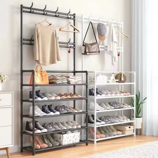 Layered Luxe Shoe Rack