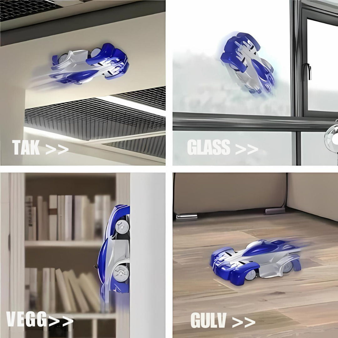 Trådløs Veggklatrebil