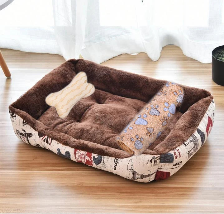 Cozy Retreat Dog Bed™