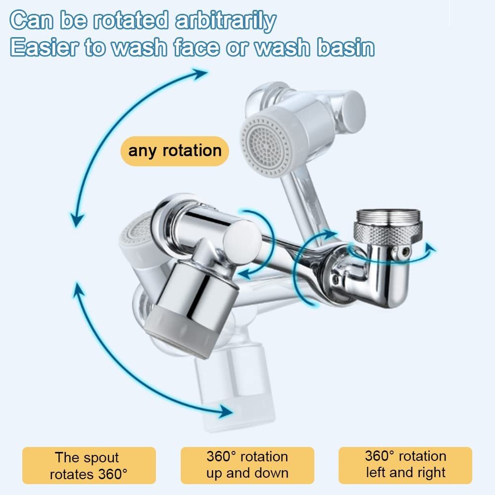 Universal 1080° Swivel Robotic Arm Swivel Extension